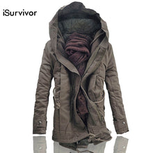 iSurvivor Men Jacket and Coats 2018 Winter Men Warm Coats Fashion Men Jackets Downs Casual Men Thick Outwears Plus Size 4XL 5XL