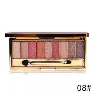 Professional Eye Shadow Maquillage 9 Colors - 64 Corp