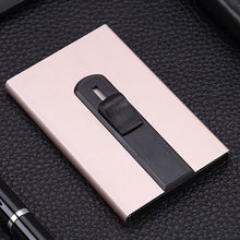 Aluminum Credit Card Holder RFID Blocking Wallet Professional Business Card Case Minimalist Front Pocket Holders Metal Cover - 64 Corp