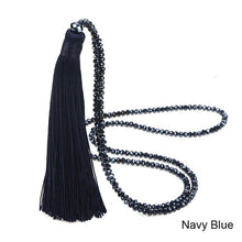 LOVBEAFAS Fashion Boho Long Fringe Tassel Necklaces Women Collier Femme Glass Beaded Crystal Bohemian Fine Jewelry Promotion - 64 Corp