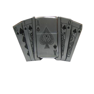 Men's Fashionable Playing Card Buckle Belt