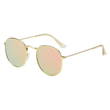 TOYEARN Fashion Luxury Brand Designer Vintage Round Sunglasses Women Men Retro Mirror Sun Glasses For Female oculos de sol UV400 - 64 Corp