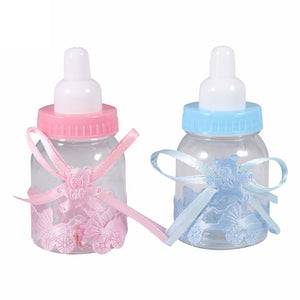 12pcs/lot Baby Bottle Candy Box Baby Feeding Bottle Wedding Favors and Gifts Box Baby Shower Baptism Decoration Party Supplies - 64 Corp