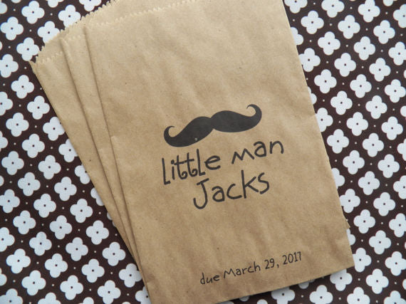 Little Man Mustache Bags - 64 Corp
