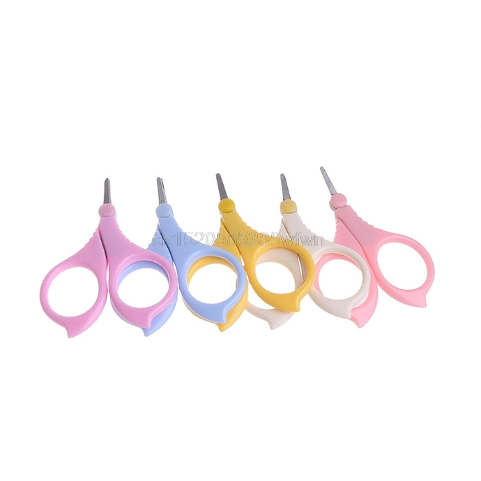 Stainless Steel Safety Nail Clippers Scissors Cutter For Newborn Baby - 64 Corp