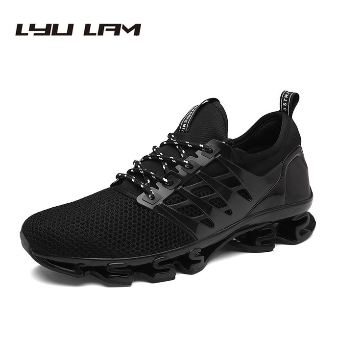 Summer Cool Breathable Men Sneakers Shoes Mesh Casual Shoes Gingham Lace Up Comfortable Shoes For Walk Sneakers For Men - 64 Corp