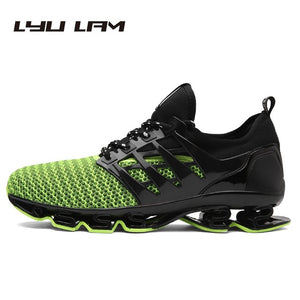 Summer Cool Breathable Men Sneakers Shoes Mesh Casual Shoes Gingham Lace Up Comfortable Shoes For Walk Sneakers For Men - 64 Corp