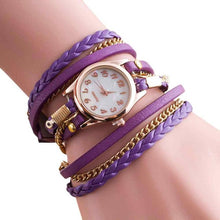 Boho Style Watches Women 2018 Fashion Wrap Around Bracelet Watch Synthetic Leather Quartz-Watch montre femme bayan kol saati - 64 Corp