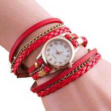 Boho Style Watches Women 2018 Fashion Wrap Around Bracelet Watch Synthetic Leather Quartz-Watch montre femme bayan kol saati - 64 Corp