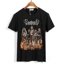 14 kinds Finland Ensiferum Rocker Skull knight Rock Brand clothing folk Viking metal camisetas Streetwear illustration tee - 64 Corp