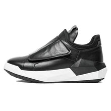 Korean Spring New Men Genuine Leather Casual Sneakers Gothic Thick Platform Punk Shoes Male Hip Hop Dancing Trainer Footwear - 64 Corp