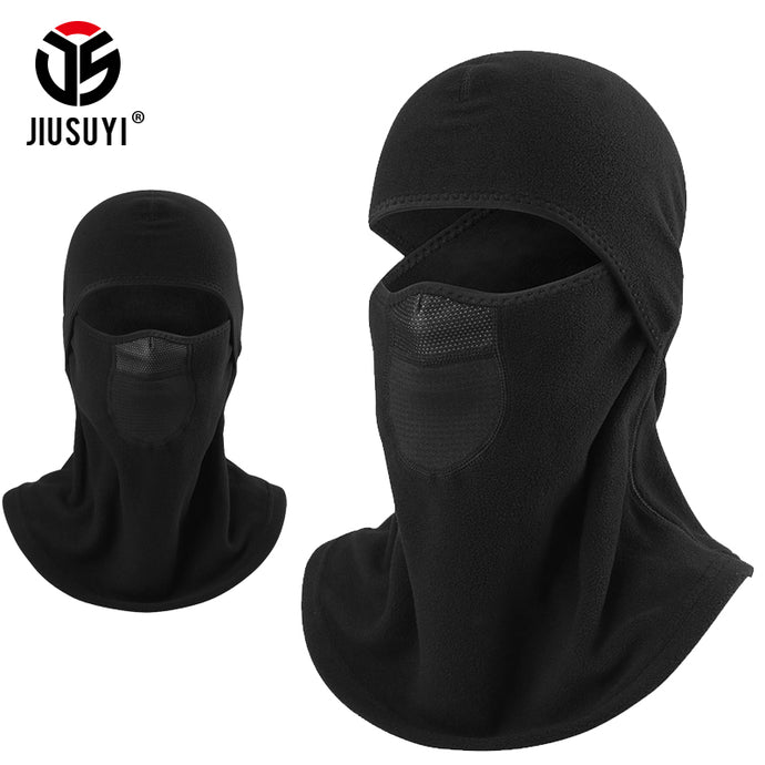 Thermal Polar Fleece Wool Neck Warmer Balaclava Breathable Windproof Bicycle Snowboard Workout Full Face Mask for Cold Weather - 64 Corp