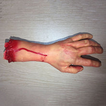 Halloween Horror Props Bloody Hand Haunted House Party Decoration Scary Hand Finger Leg Foot Brain Heart HOT