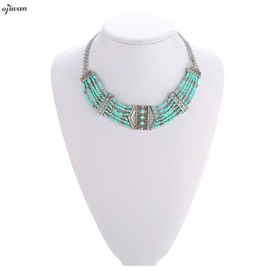 Chunky Bib Necklace H - 64 Corp