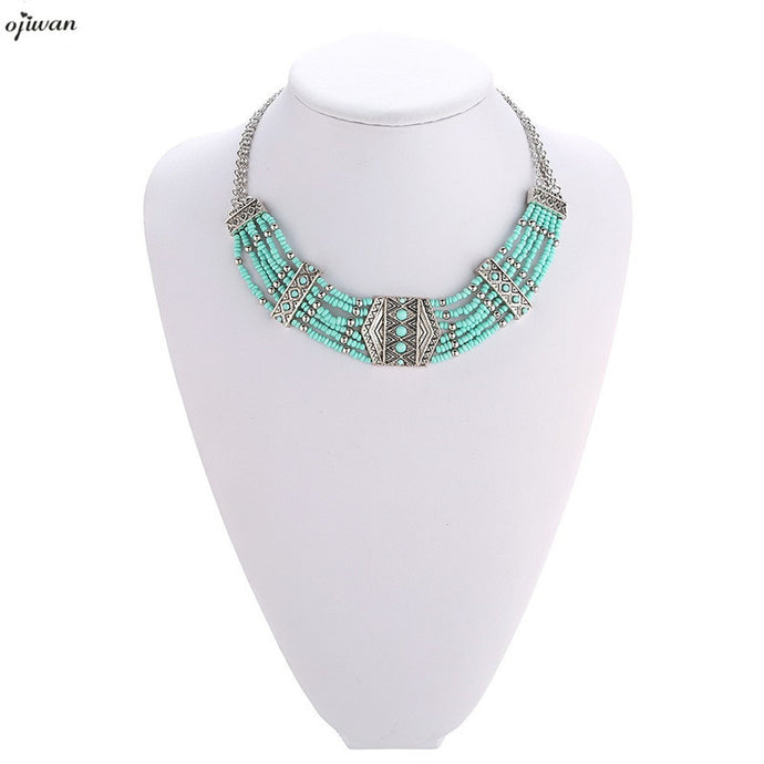 Chunky Bib Necklace H - 64 Corp