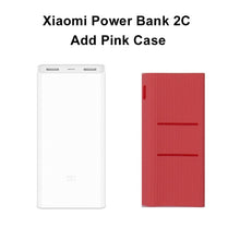 Original Xiaomi Power Bank 20000mAh 2C External Battery portable charging Dual USB QC3.0Mi 20000 mAh Powerbank charger for phone