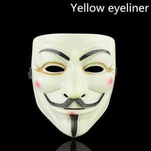 1PCS 8 Style Party Masks V for Vendetta Mask Anonymous Guy Fawkes Fancy Adult Costume Accessory Party Cosplay Halloween Masks,7
