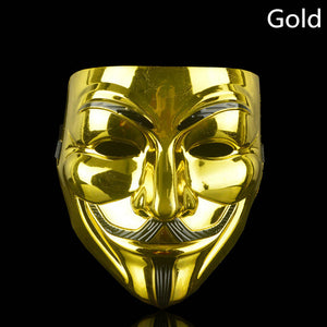 1PCS 8 Style Party Masks V for Vendetta Mask Anonymous Guy Fawkes Fancy Adult Costume Accessory Party Cosplay Halloween Masks,7