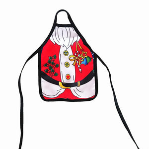 Small Apron bottle Wine Cover Christmas Sexy Lady/Xmas Dog/Santa Pinafore red wine bottle wrapper Holiday Bottle clothes Dress