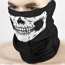 Halloween Scary Mask Festival Masks Skeleton Outdoor Motorcycle Bicycle Multi Masks Scarf Half Face Mask Cap Neck Ghost