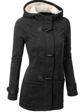 Women Trench Coat 2018 Spring Autumn Women's Overcoat Female Long Hooded Coat Zipper Horn Button Outwear