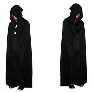 Gothic Hooded Stain Cloak Wicca Robe Witch Larp Cape Women Men Halloween Costumes Witche Vampires Fancy Party