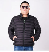 NewBang Brand Plus 7XL Ultra light Down Jacket Men Lightweight Men's Down Coat Male Warm Portable Windbreaker Feather Parka