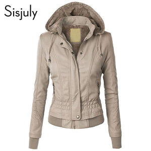 Sisjuly Jacket Coat Women 2018 Winter Autumn Slim Zipper Hooded Coat Female Warm Casual Outerwear Solid 2xl Fall Jacket Coats