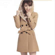 Naluola! New Fashion Winter Coat Women Long Wool Coats Women Jackets Women's Designer Wool cCoats Warm Jacket Z111