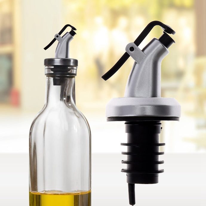 Oil Sprayer Liquor Dispenser Wine Pourers Flip Top Beer Bottle Cap Stopper  Leak Proof Pourer Kitchen Accessories Color Random