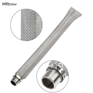 12 inch 30cm Stainless Steel Bazooka Screen 1/2'' NPT For Homebrew Beer Kettle or Mash Tun/mesh Filter