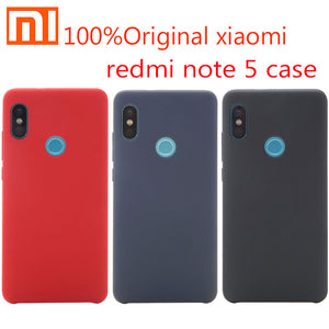 Original Xiaomi Redmi Note 5 Case Cover shockproof Snapdragon 636 Phone protective Back Case hard pc + soft fober Redmi Note5
