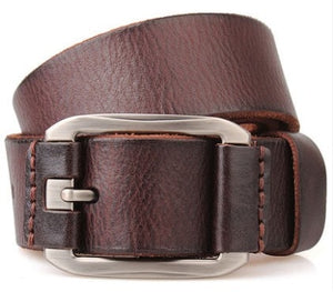Designer belt MEN / WOMEN luxury 100% real full grain thick cowhide genuine leather vintage 3.8cm sport masculine big size soft belt 140